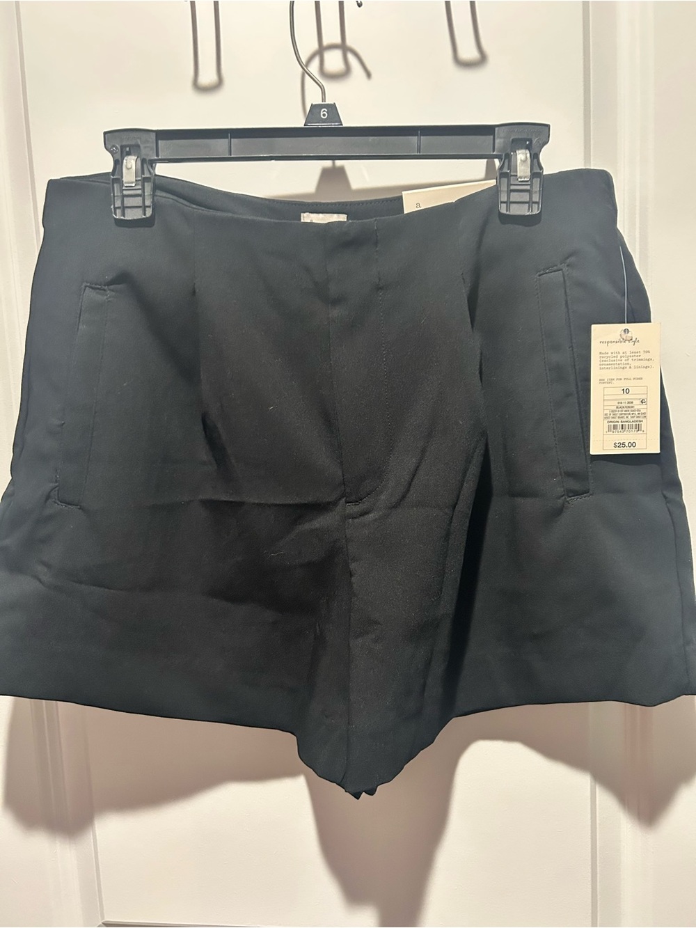 a new day Black Tailored Women's Skort